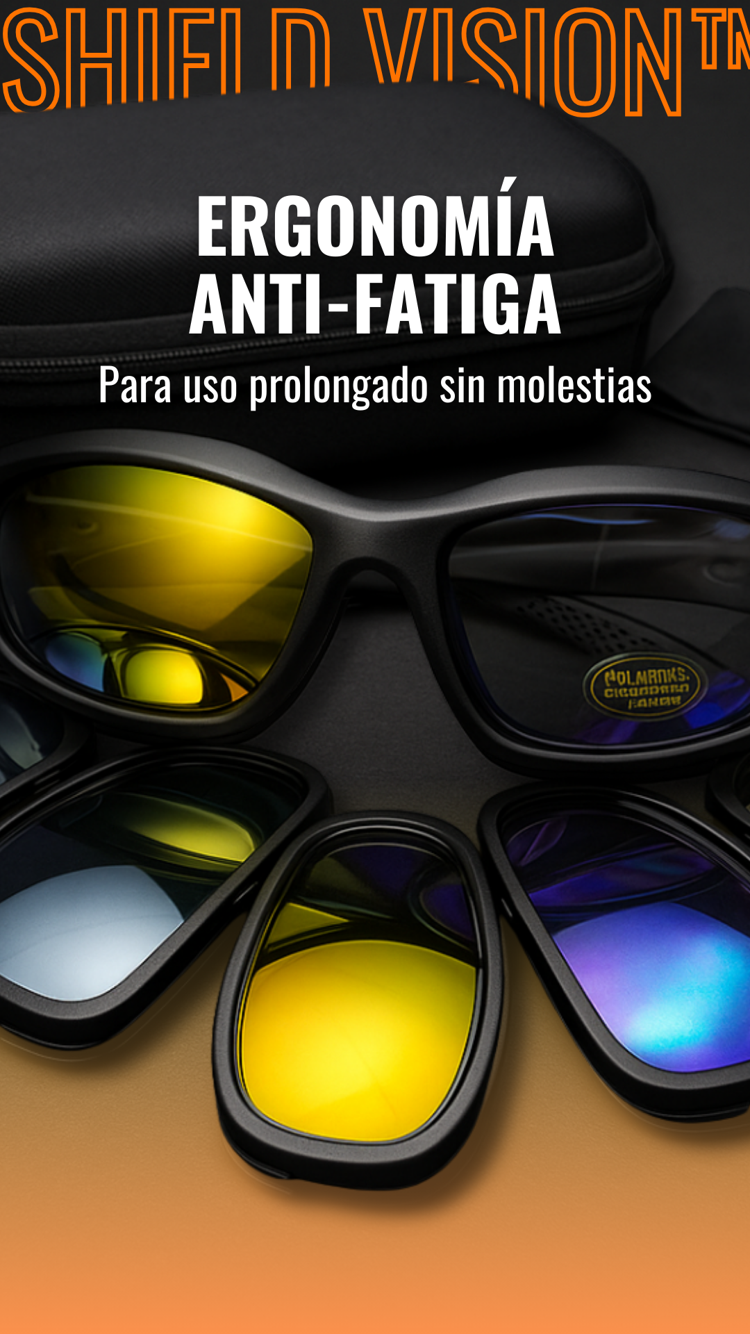 SHIELD VISION™ - Gafas Polarizadas Intercambiables de Alto Rendimiento + 🎁Ebook de Regalo