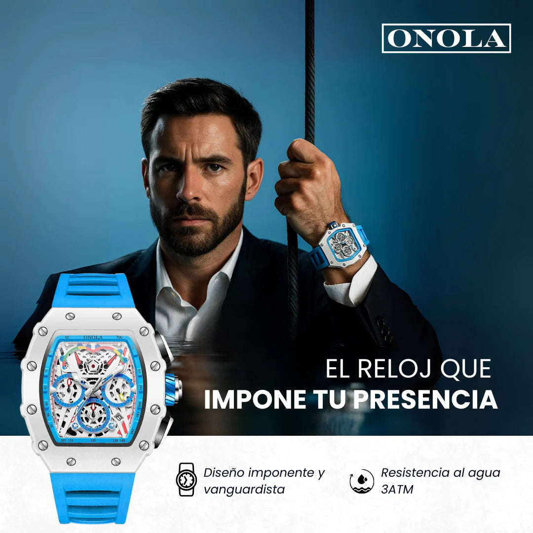 Reloj Onola® Eleva tu presencia y estilo ✅ + Guia de Regalo 🎁
