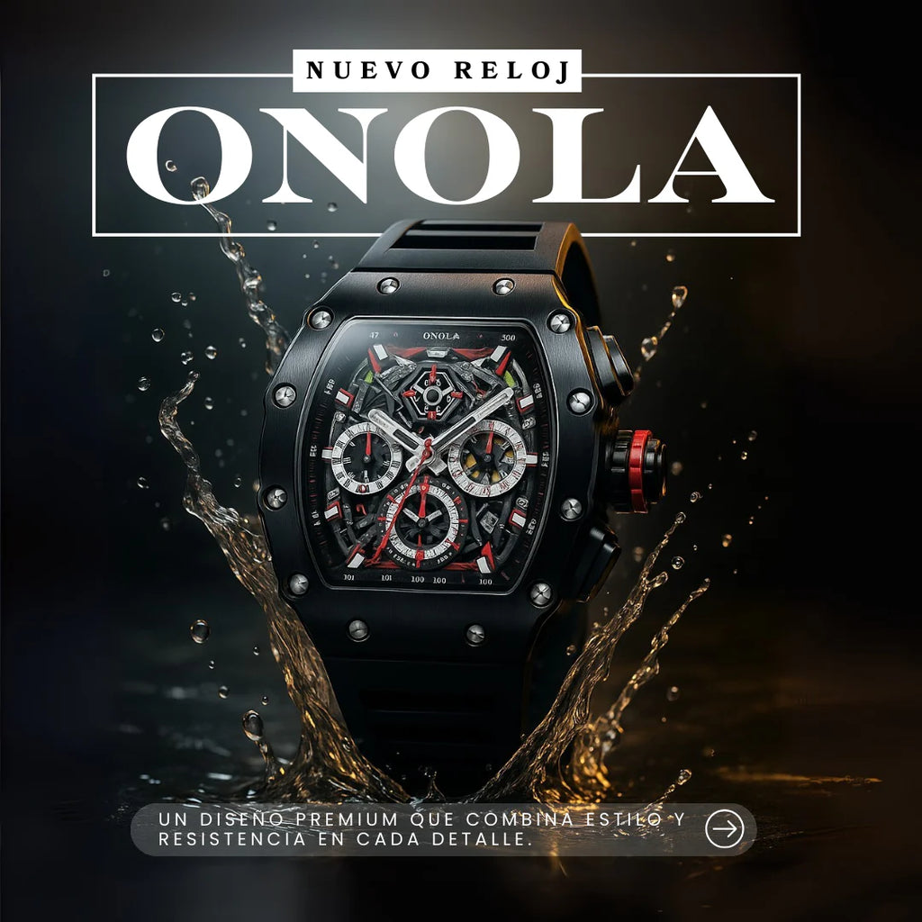 Reloj Onola® Eleva tu presencia y estilo ✅ + Guia de Regalo 🎁