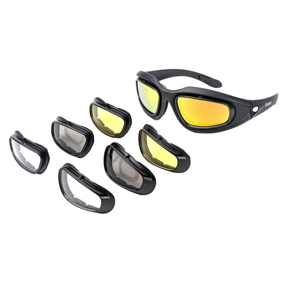 SHIELD VISION™ - Gafas Polarizadas Intercambiables de Alto Rendimiento + 🎁Ebook de Regalo